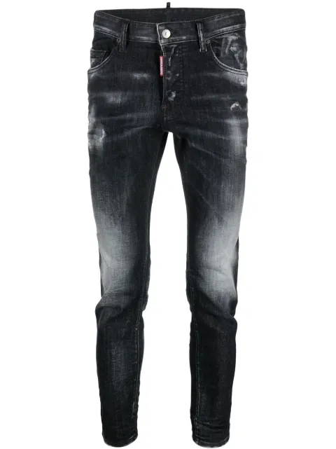 faded knees jeans