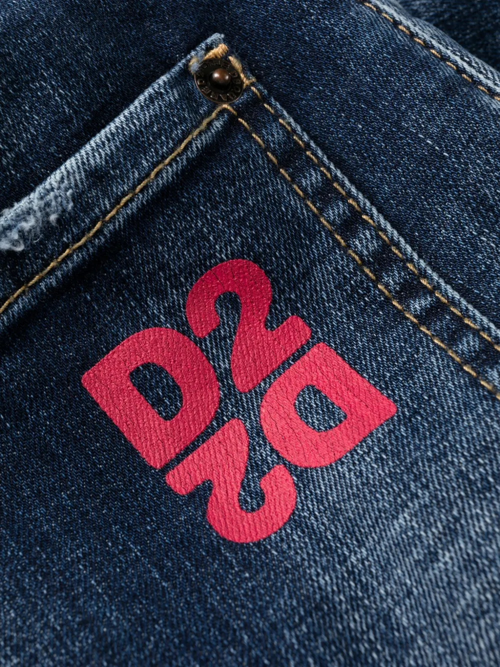 Disqued DSQUARED2 patchwork wide-leg jeans Men