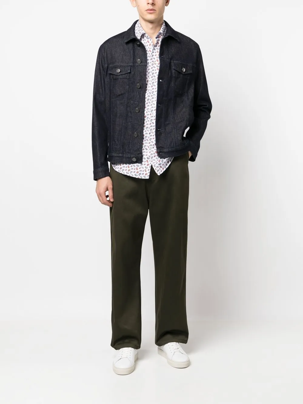 ETRO Overhemd met paisley-print - Wit