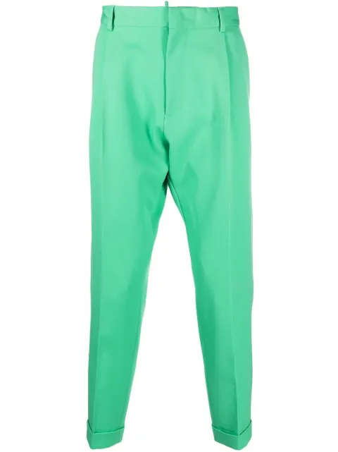 DSQUARED2 Calça reta cropped