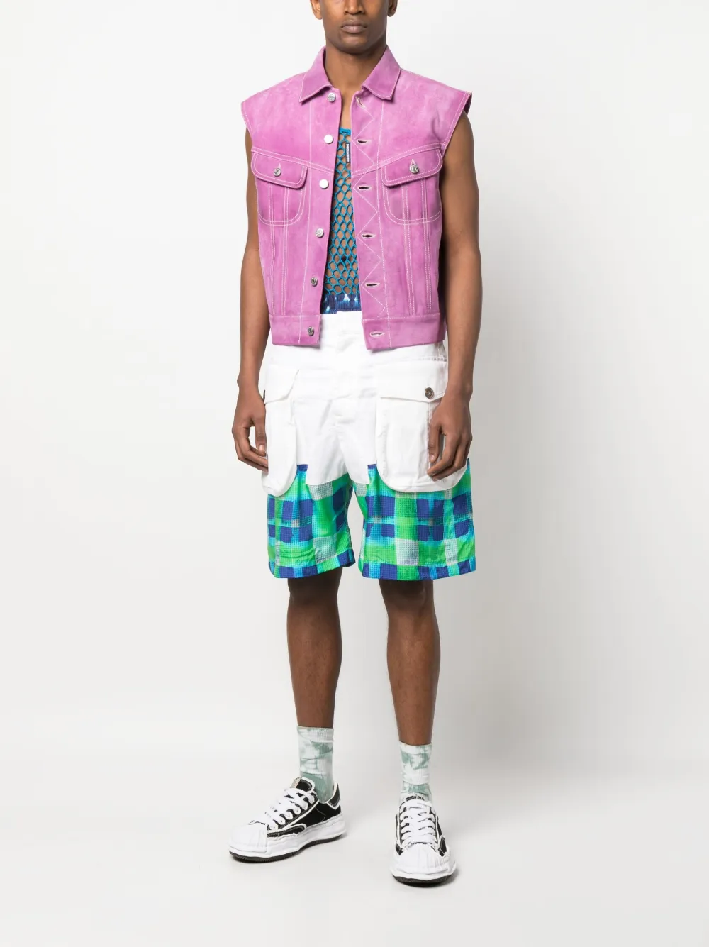 Dsquared2 Gelaagde shorts - Wit