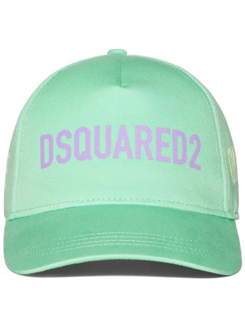 DSQUARED2 gorra con logo estampado