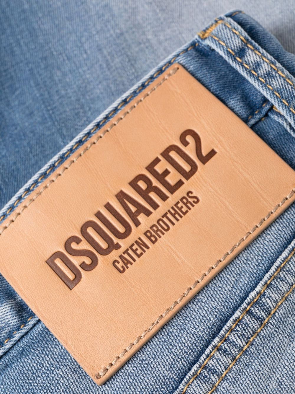 DSQUARED2 slim-cut light-wash jeans Men