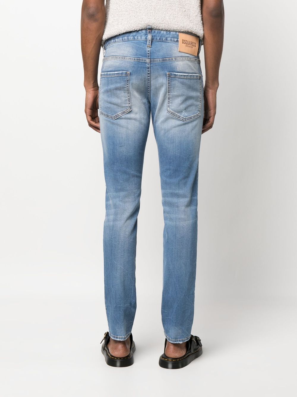 DSQUARED2 slim-cut light-wash jeans Men