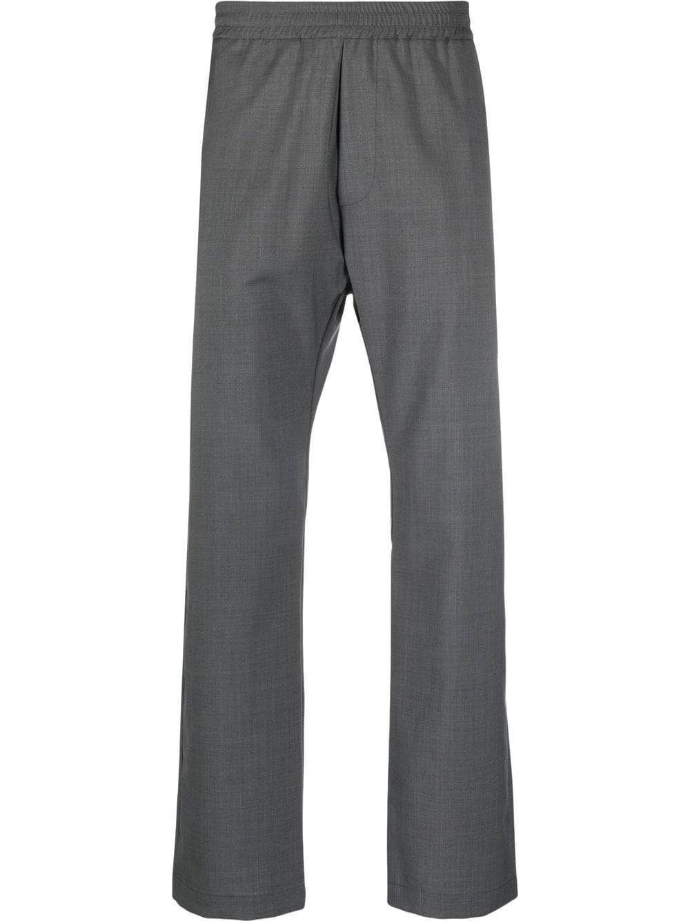 Barena Venezia Tosador Elasticated-waist Wool-tela Suit Trousers In Grigio