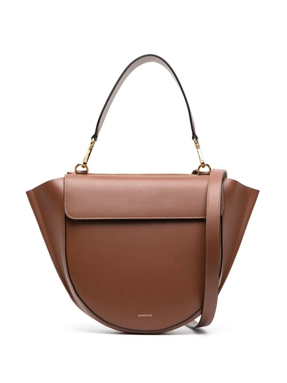 

Wandler Horten leather shoulder bag - Brown