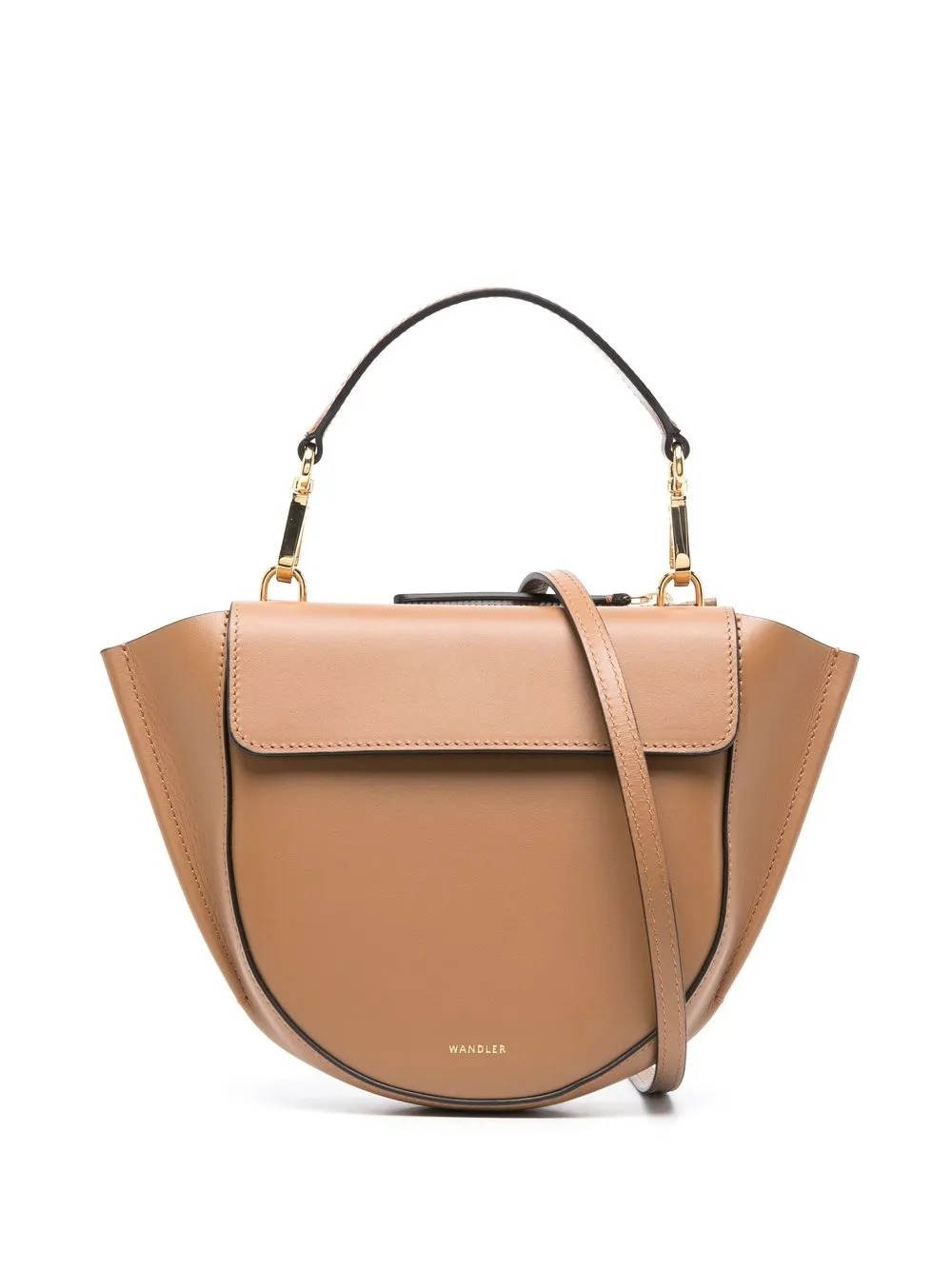 

Wandler Horten mini leather tote bag - Brown