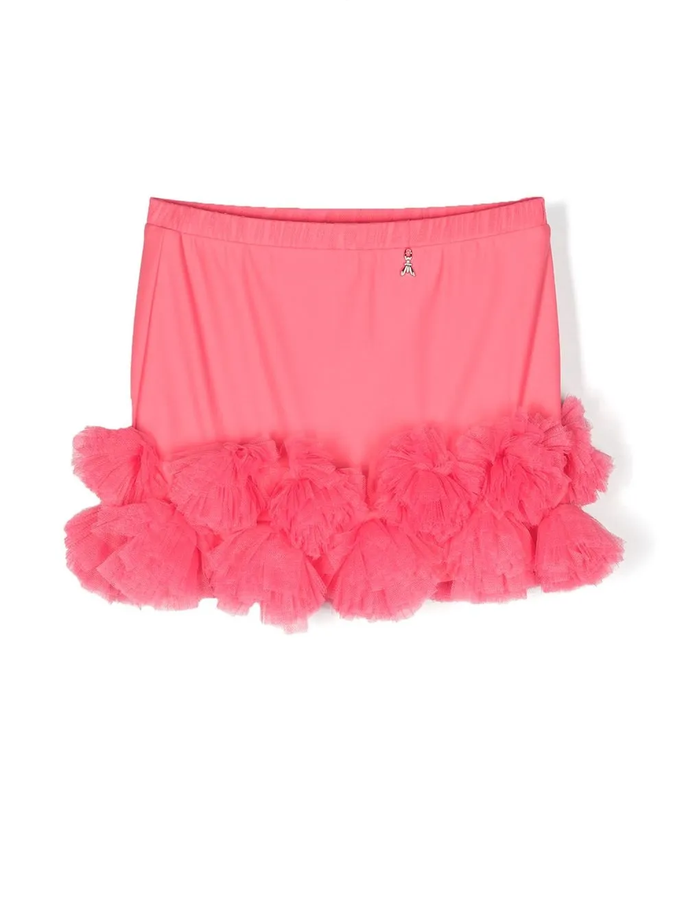 

Patrizia Pepe girl tulle-detail skirt - Pink