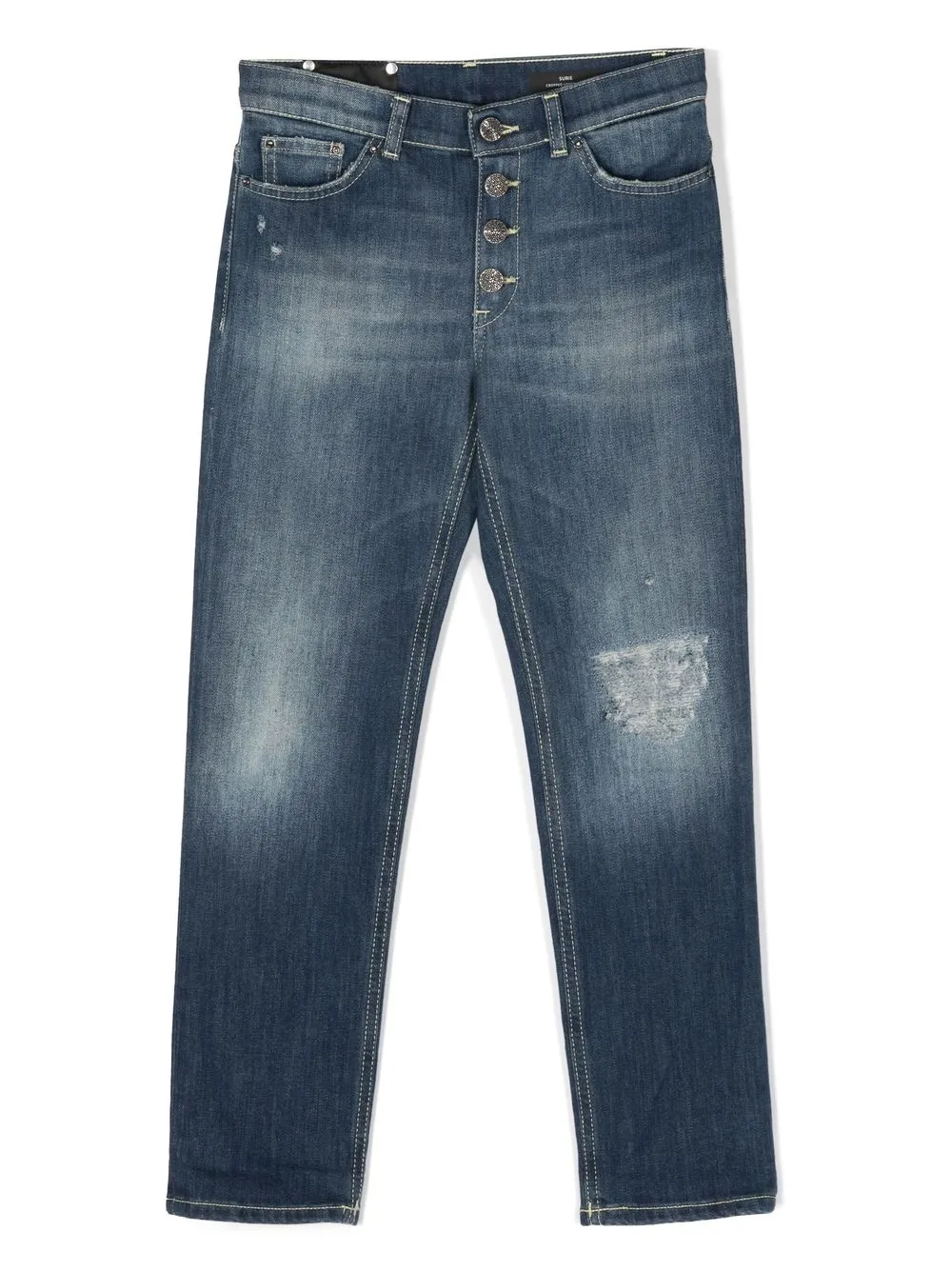 

DONDUP KIDS mid-rise straight jeans - Blue