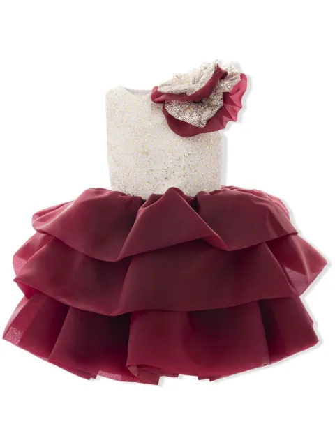 Tulleen Ladera tiered ruffle dress