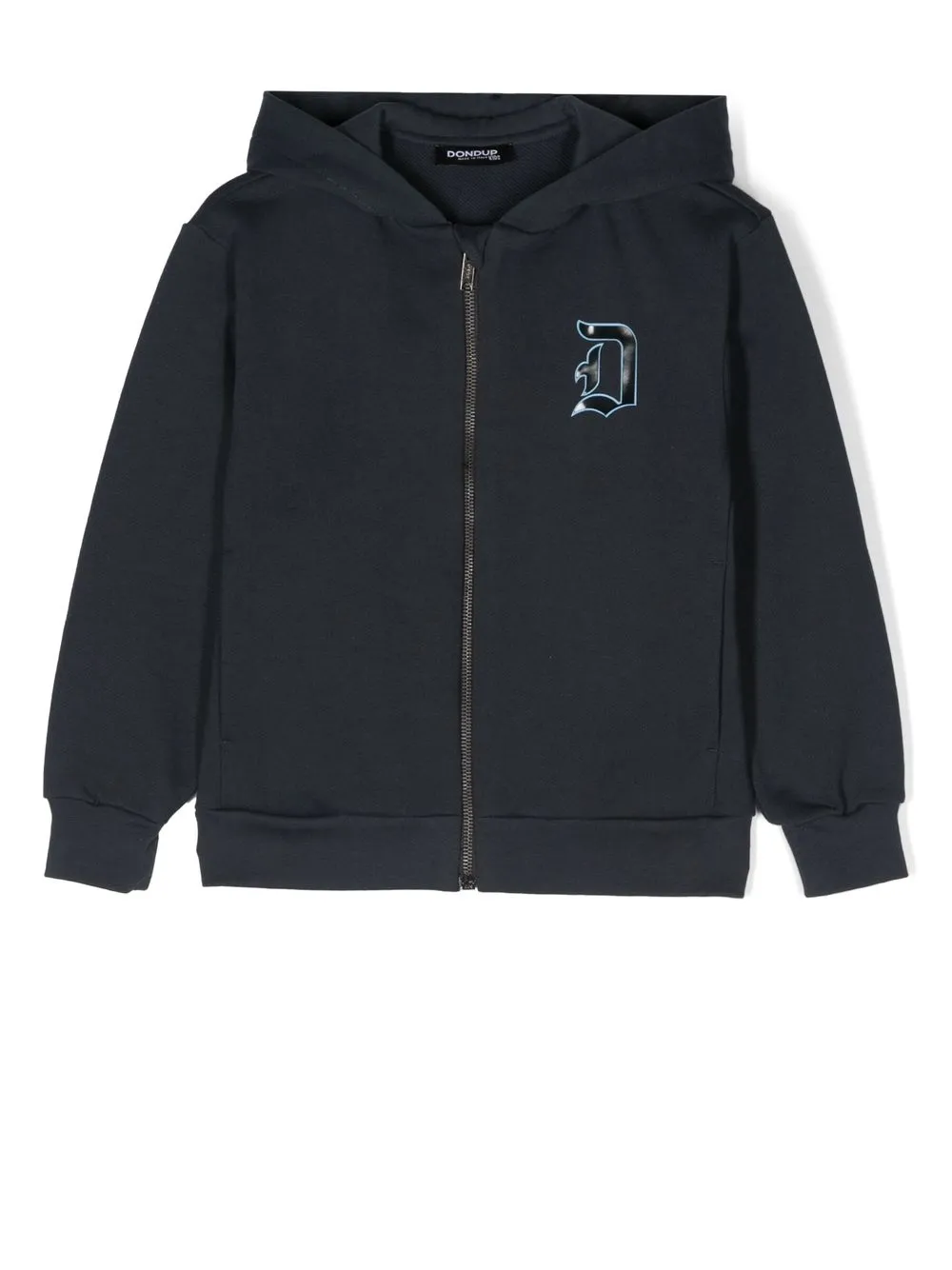 

DONDUP KIDS hoodie con cierre y logo - Azul