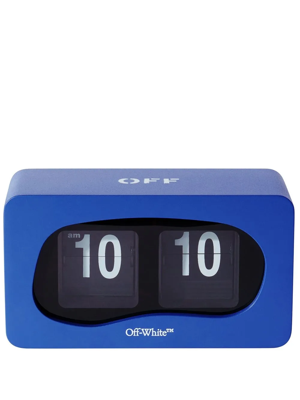 

Off-White logo-print flip clock - Blue