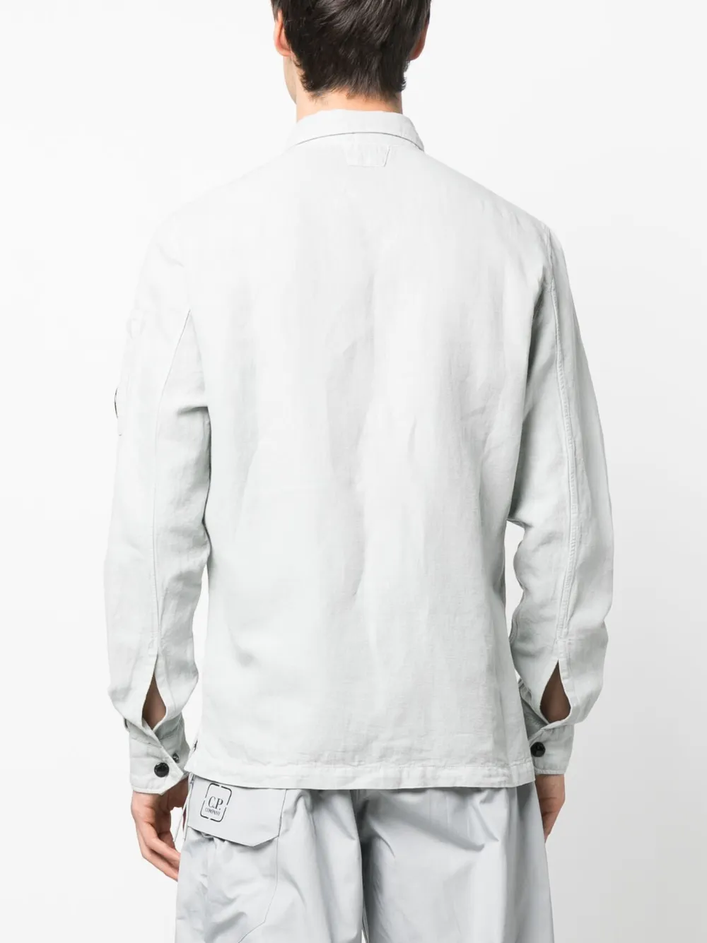 C.P. Company Broken long-sleeve Shirt - Farfetch