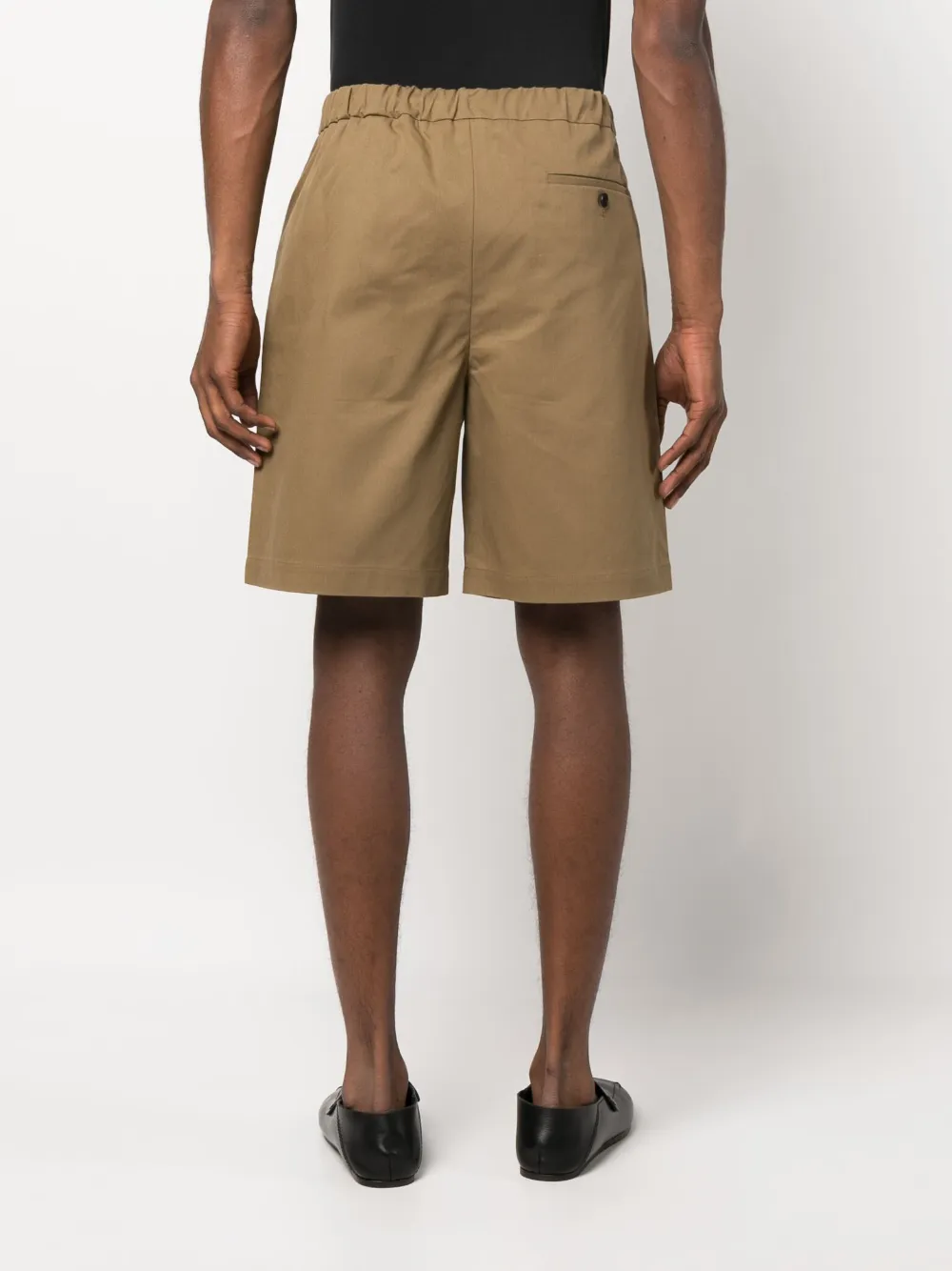 Meta Campania Collective elasticatedwaist Cotton Shorts Farfetch