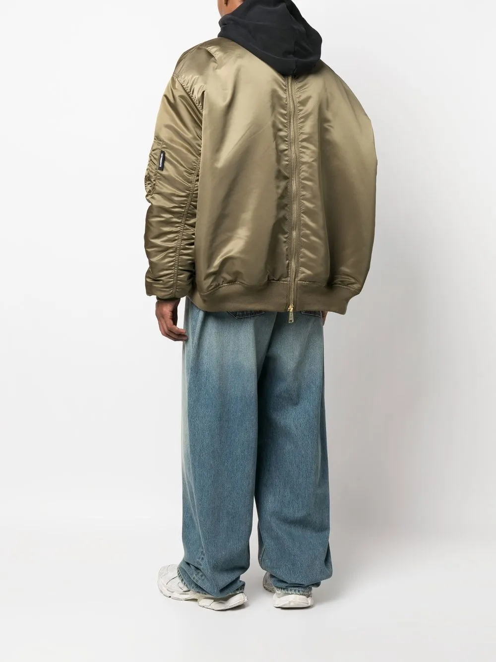 VETEMENTS doublezip Bomber Jacket Farfetch