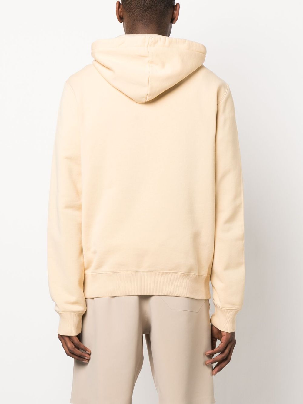 Lanvin logo-embroidered drawstring hoodie Men