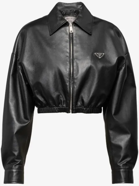 Prada leather jacket