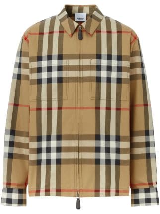 Burberry バーバリー チェック ジャケット - Farfetch