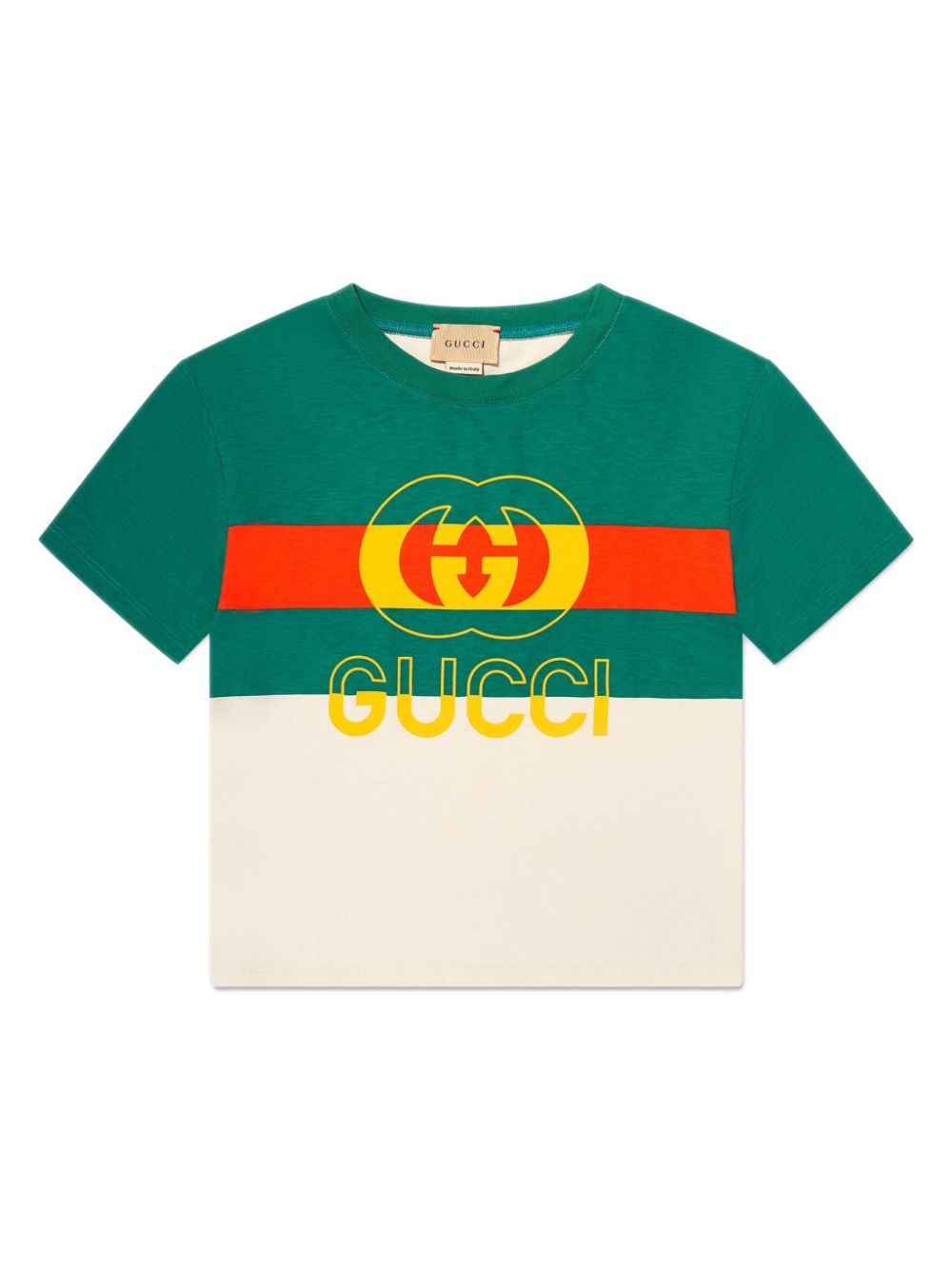 Gucci Kids ウェブストライプ Tシャツ - Farfetch