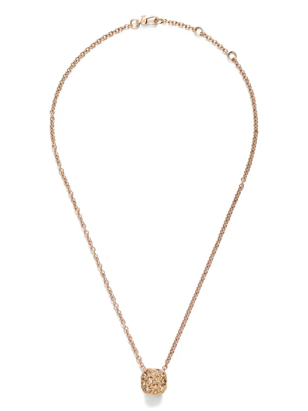 Pomellato embellished chain diamond necklace | Pink | Image 1