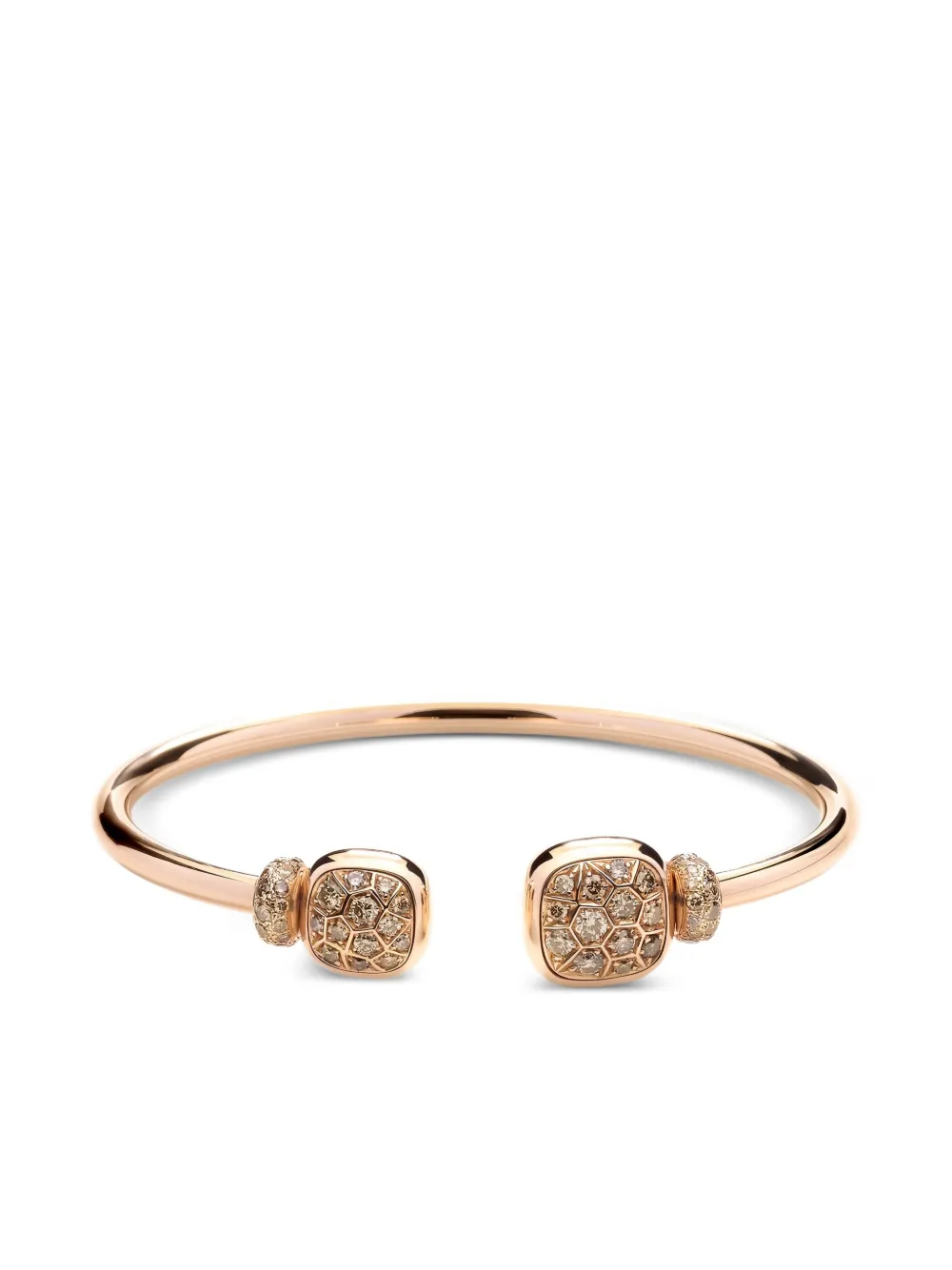 Pomellato 18K Rose Gold Nudo diamond bracelet | Pink | Image 1