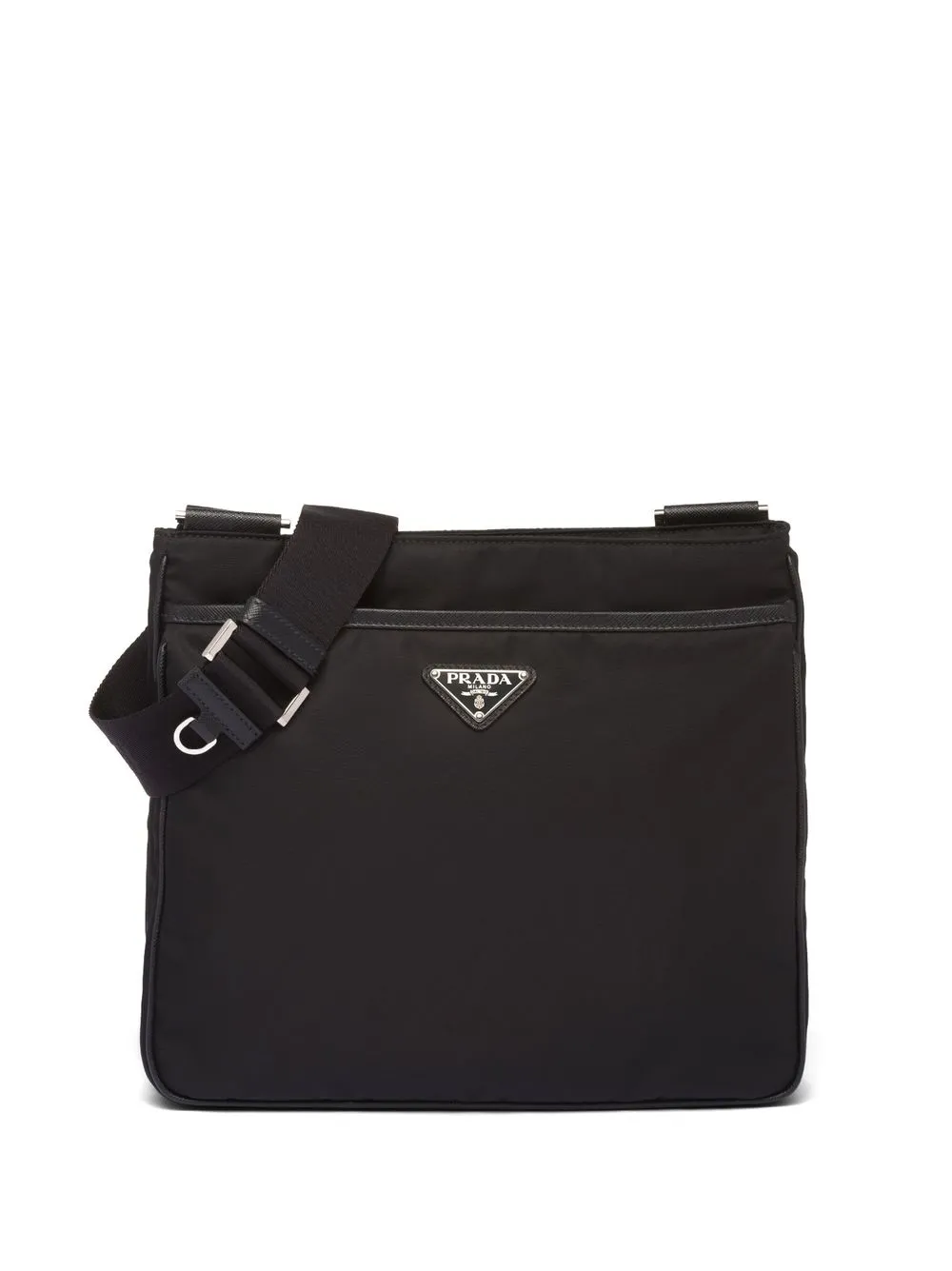 Prada Re Nylon Messenger Bag Black FARFETCH AO