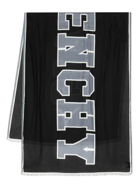 Givenchy logo-print lightweight scarf