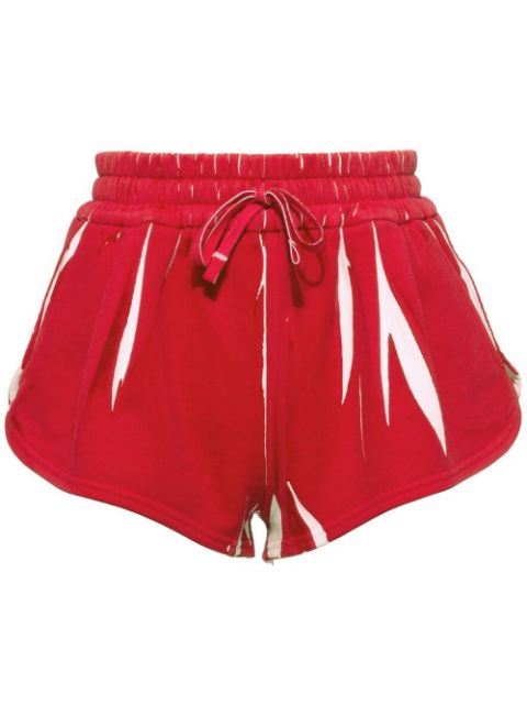 Miu Miu abstract-print short shorts Women