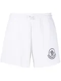 Moncler drawstring cotton shorts - White