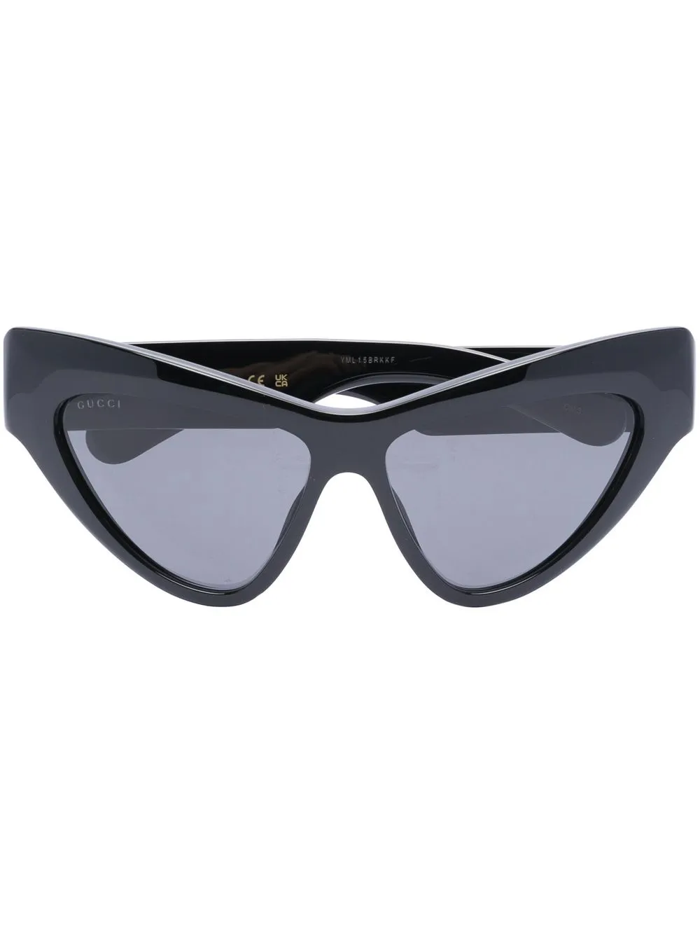 

Gucci Eyewear Dramatic cat-eye sunglasses - Black