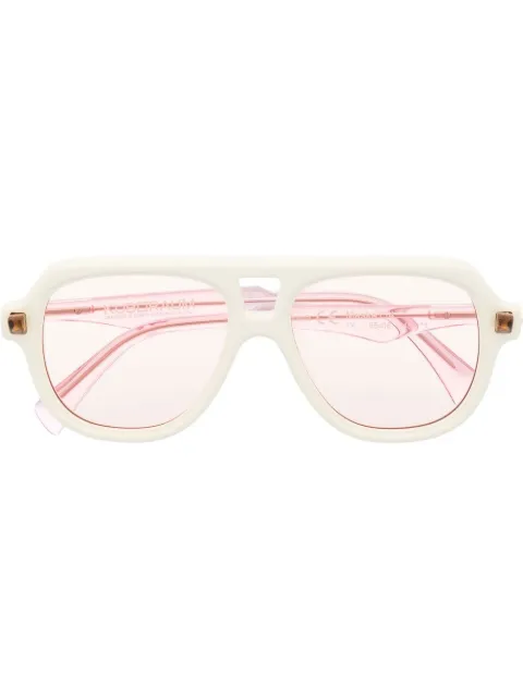 Kuboraum lunettes de soleil à monture carrée
