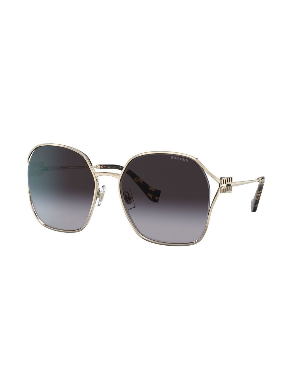 Miu Miu Eyewear gradient oversize-frame sunglasses Women