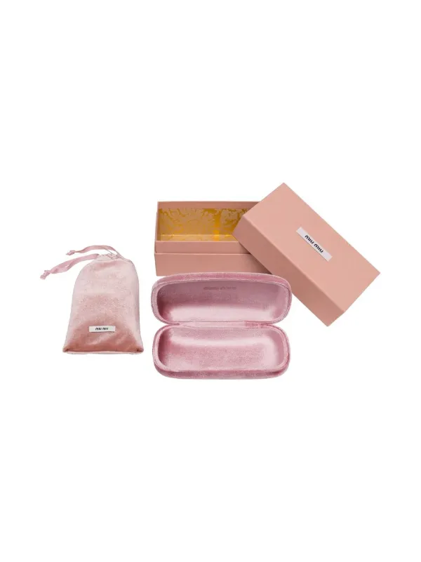 Miu miu sunglasses store case