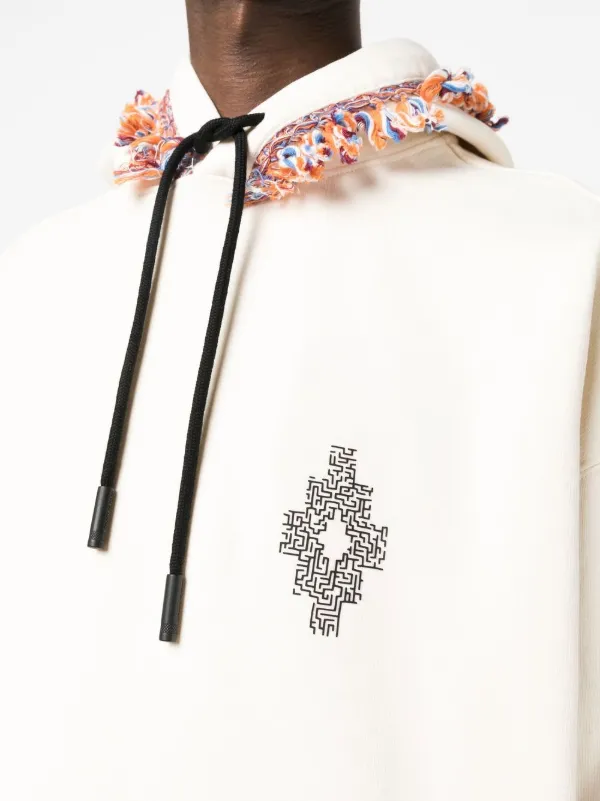 Marcelo Burlon County Of Milan fringe-detailing jersey-knit
