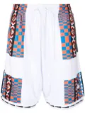 Marcelo Burlon County of Milan Aop Folk Kappa track shorts - White