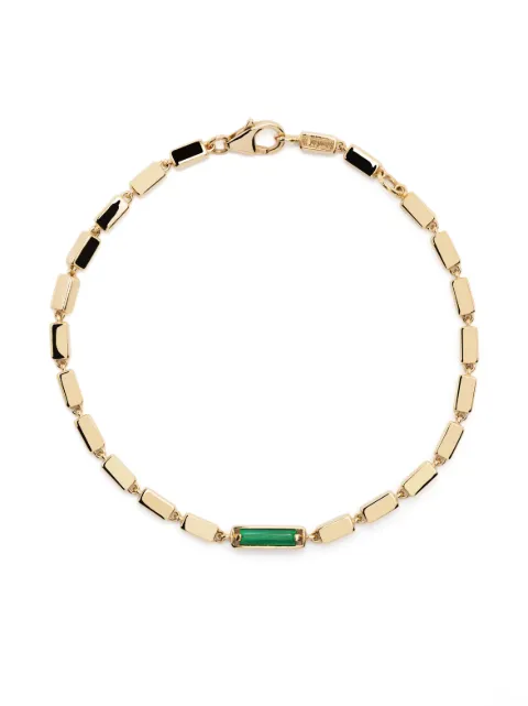 Suzanne Kalan embellished box-chain bracelet 