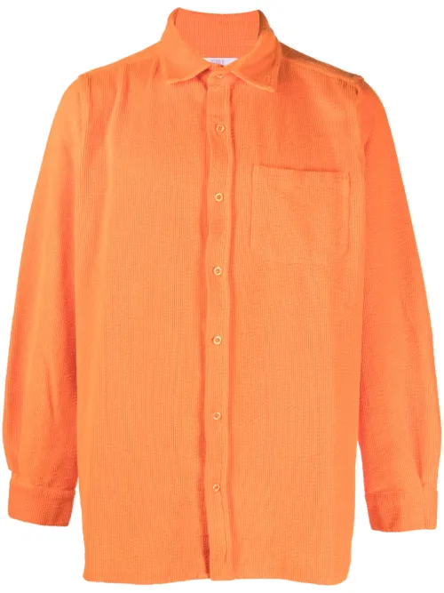 Chemise en velours côtelé à logo brodé - ERL - Modalova