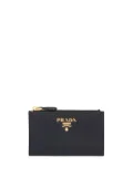 Prada Saffiano leather card holder - Black