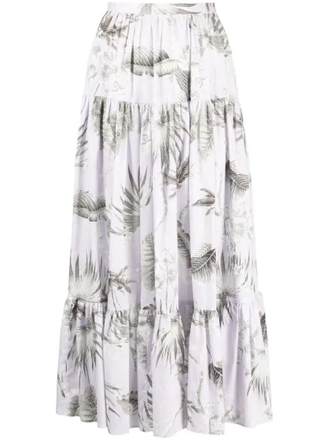 Erdem Olympia floral-print maxi skirt