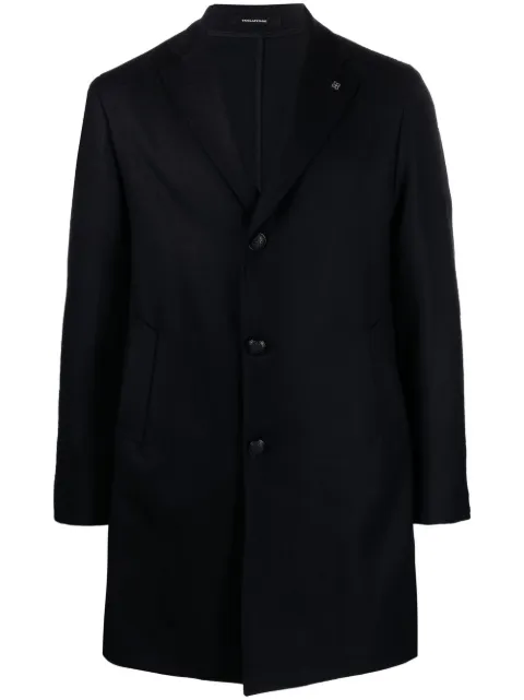 Tagliatore single-breasted wool coat 
