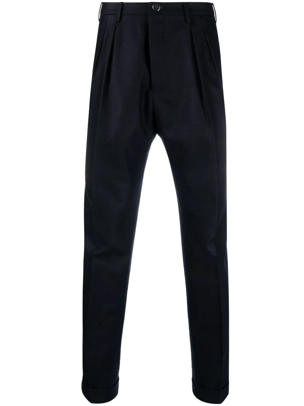 

Incotex mid-rise tapered-leg trousers - Blue