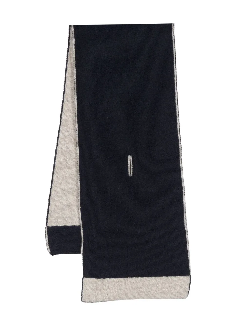 

Dell'oglio cashmere fine knit scarf - Blue