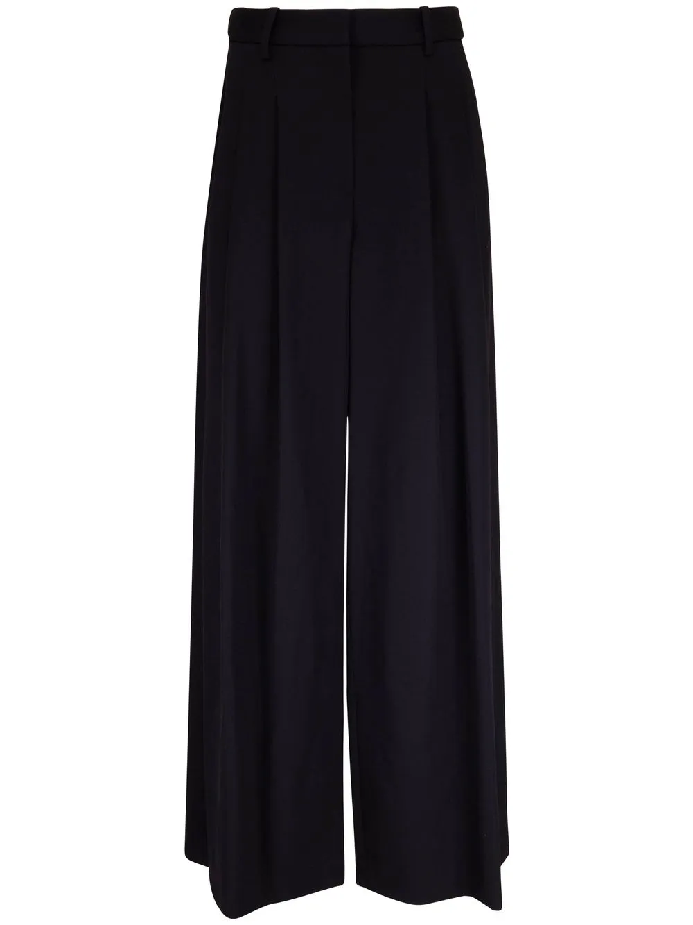 

Nili Lotan wide-leg high-waisted trousers - Black