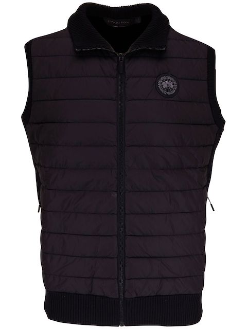 Canada Goose gilet matelassée à patch logo