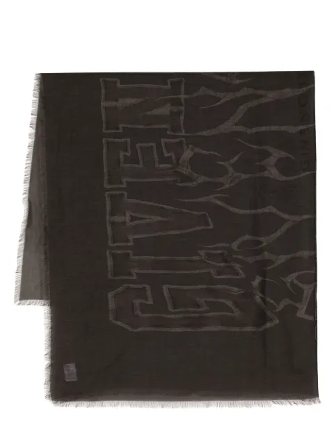 Givenchy logo-print modal-cashmere scarf