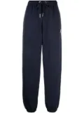 Moncler logo track pants - Blue