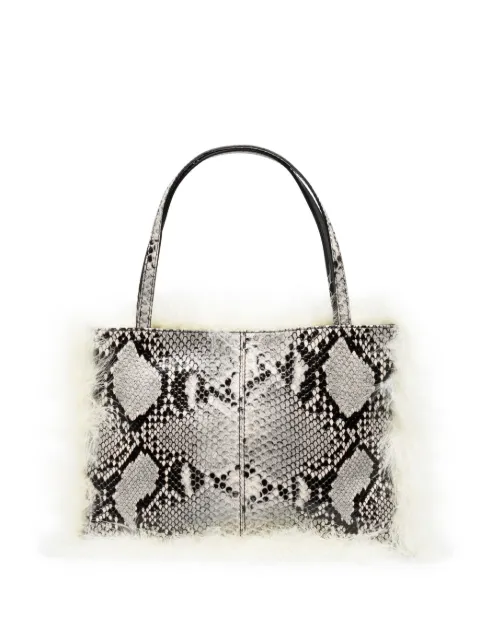 16Arlington Suki snake-print tote bag