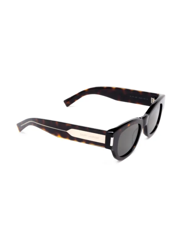Saint Laurent Eyewear キャットアイ サングラス | ブラウン