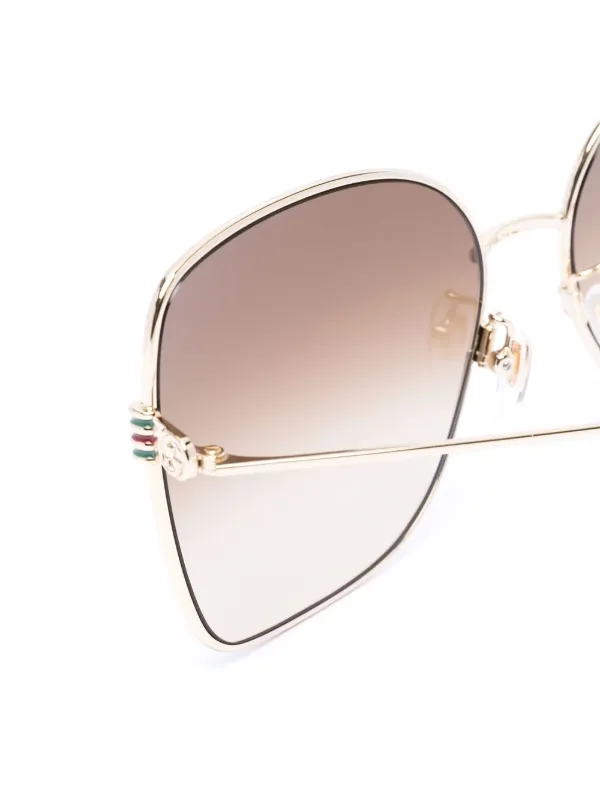 【極美品】 GUCCI 3128/Sレディース サングラス スクエア 極美品】 GUCCI 3128/Sレディース サングラス スクエア - メルカリ