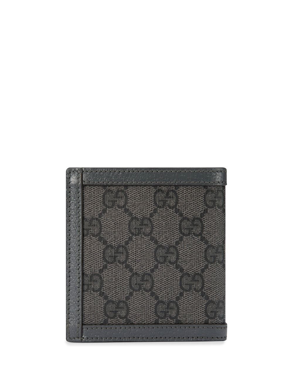 Shop Gucci Ophidia Bi-fold Wallet In Grey
